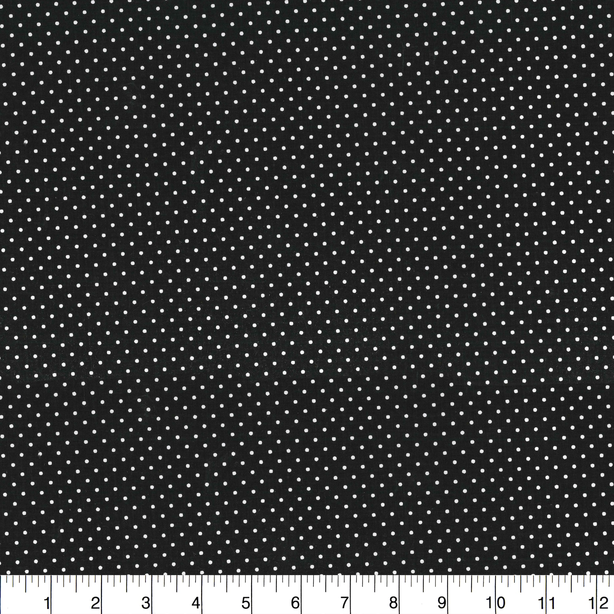 Fabric Traditions Black & White Pin Dot Cotton Fabric